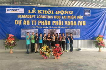 Gemadept Logistics launches Nam Hai Distribution Center in Hai Phong city