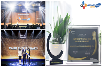 CJ Gemadept Logistics is honored to receive the Value Driver Award – Suntory PepsiCo Vietnam