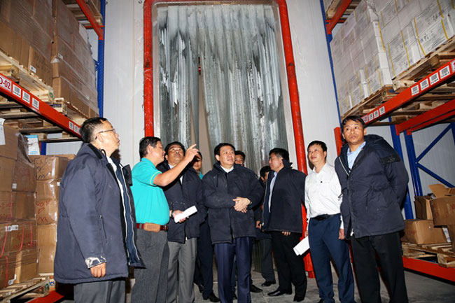 Deputy Prime Minister visits Mekong Logistics Project